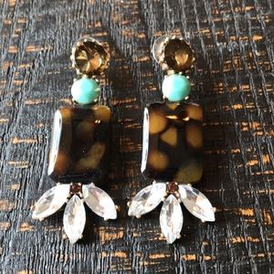 Statement earrings from J. Crew